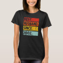 Search for 20 year wedding anniversary tshirts Since