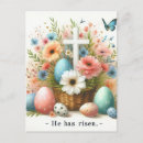 Search for christ has risen postcards Easter