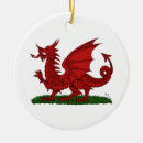 Search for welsh christmas tree decorations Red dragon