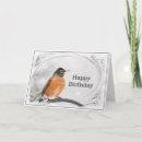 Search for robin bird birthday cards Animal