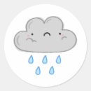 Search for kawaii weather stickers Rain