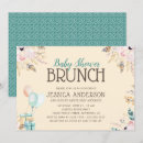 Search for brunch baby shower invitations Floral