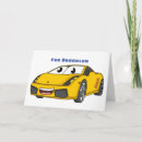 Search for yellow car cards Cartoon