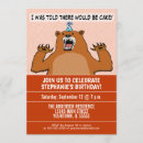 Search for bear and cake invitations Fun