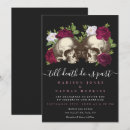 Search for floral skull invitations Vintage