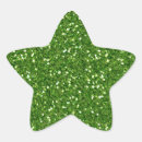 Search for green glitter stickers Celebration