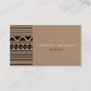 Search for aztec business cards Bohemian