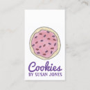 Search for sugar cookie business cards Baker