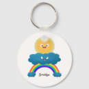 Search for rainbow cloud key rings Colourful