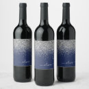 Search for blue and silver label wine wine labels For her