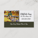 Search for grocery store business cards Farm