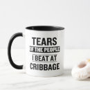 Search for cribbage mugs Funny