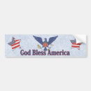 Search for patriotic eagle bumper stickers Red white and blue