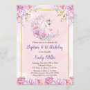 Search for 1st birthday christening invitations Floral