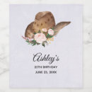 Search for cowboy wine labels Watercolor
