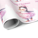Search for pink christmas gift wrap Ballerina