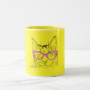 Search for animals with glasses mugs Kitten