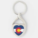 Search for colorado state key rings Flag of colorado