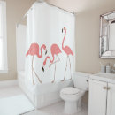 Search for pink flamingo shower curtains Retro