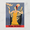Search for dancing lady cards Retro
