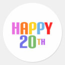 Search for twentieth stickers Twenty