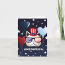 Search for patriotic dog cards Flag