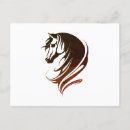 Search for horse silhouette postcards Cowgirl