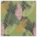 Search for palm leaves fabric Pink
