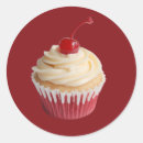 Search for cherry cupcake stickers Cherry on top