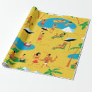 Search for bikini wrapping paper Tropical