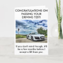 Search for driving test cards Passed