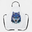 Search for blue wolf aprons Pug