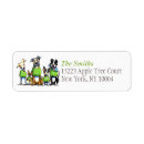 Search for rescue dogs return address labels Pet adoption