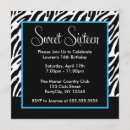Search for zebra print invitations Modern