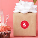 Search for monogram k stickers White