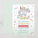 Search for hippo birthday invitations Kids
