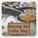 Search for coffee house stickers Cappuccino