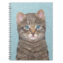 Search for tabby cat notebooks Cute
