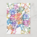 Search for map postcards Watercolor