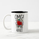 Search for adulthood mugs Growing up