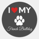 Search for love french bulldog stickers Pets