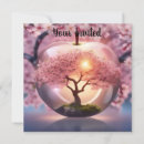 Search for translucent invitations Pink