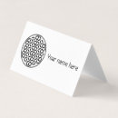 Search for geometry business cards Mandala