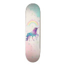 Search for rainbow unicorn skateboards Magical