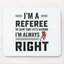 Search for referees mouse mats Championship