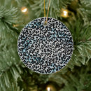 Search for snow leopard christmas tree decorations Animal