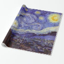 Search for moon and star wrapping paper Starry night