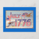Search for vintage 4th of july cards Blue