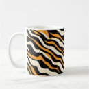 Search for orange tiger stripes mugs Black