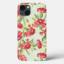 Search for red carnations cases Bouquet
